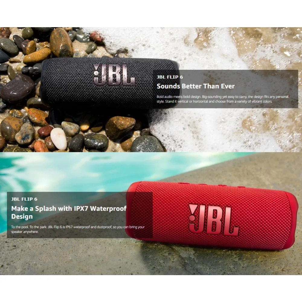 JBL FLIP6 Dış Mekan Ses Sistem - Jbl Speaker Flip 6 incelemesi ve fiyatı